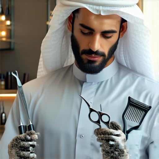 رقم حلاق في منطقة الزهراء الكويت 2025