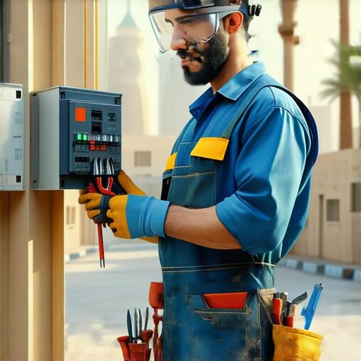 رقم كهربائي في مدينة السادات مصر 2025